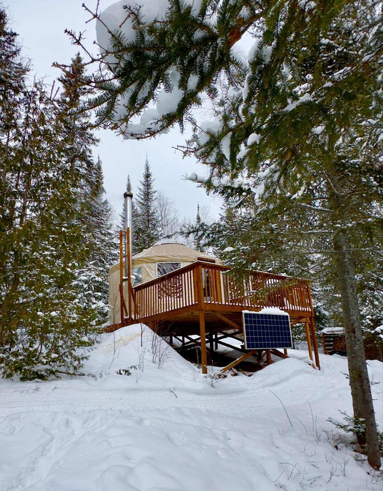Les Racines Du P'Tit Isidore Rouyn-Norunda Eksteriør bilde